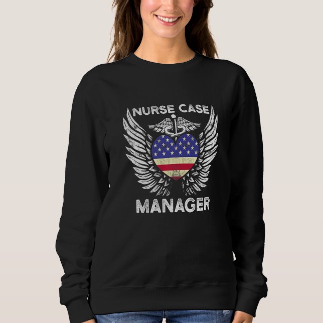 Sweatshirt Infirmière Coque Gestionnaire Gestion des Rn 11 (Devant)