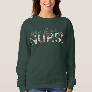 Sweatshirt Infirmière de la main-d'oeuvre et de la prestation