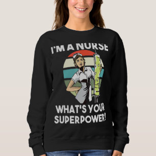 Sweatshirt Infirmière dire 5