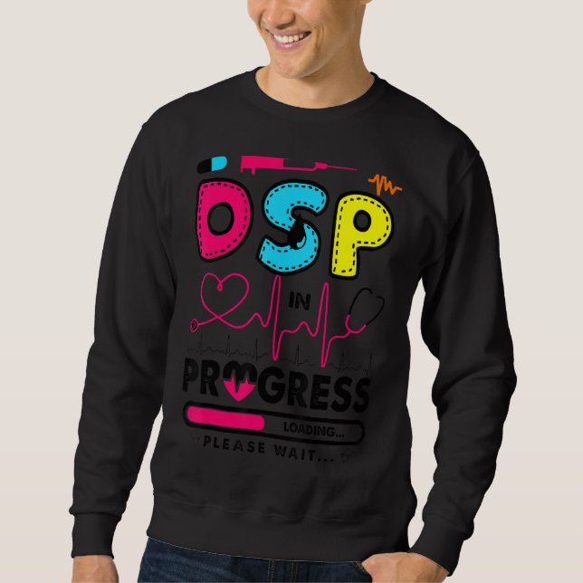 Sweatshirt Infirmière Dsp En Cours Infirmière Dsp Infirmière  (Devant)