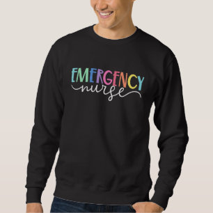 Sweatshirt Infirmière d'urgence Infirmière d'urgence