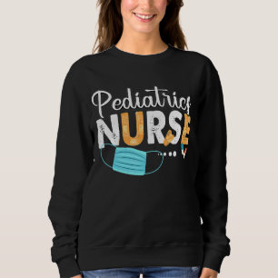 Sweatshirt Infirmière en pédiatrie Soins infirmiers mignons S