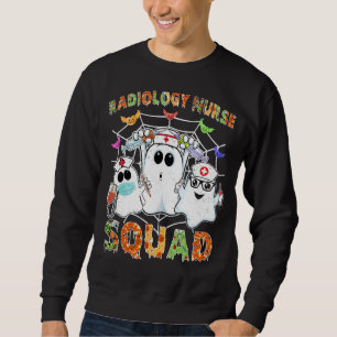 Sweatshirt Infirmière en radiologie Équipe Boo Halloween Corr