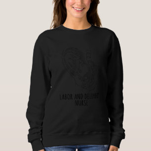 Sweatshirt Infirmière en salle d'accouchement et en post-part