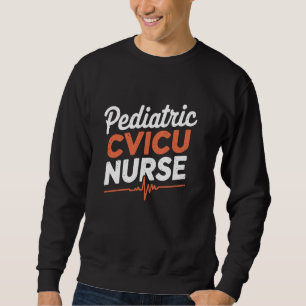 Sweatshirt Infirmière en soins intensifs cardiologiques pédia