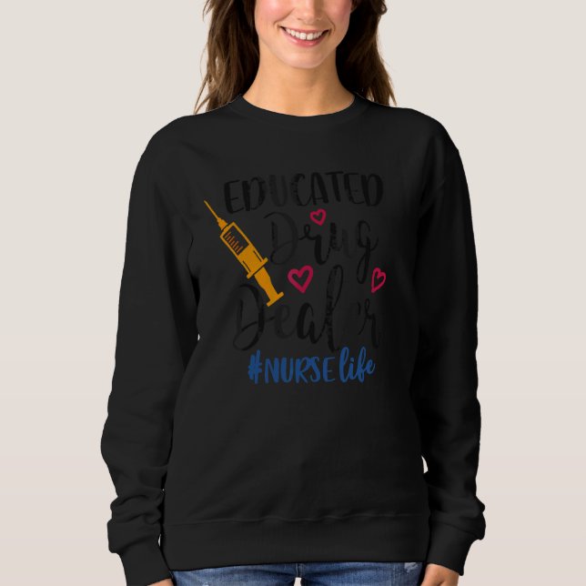 Sweatshirt Infirmière infirmière de la Semaine des vendeurs d (Devant)