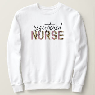 Sweatshirt Infirmière inscrite RN Cheetah Infirmière Appré