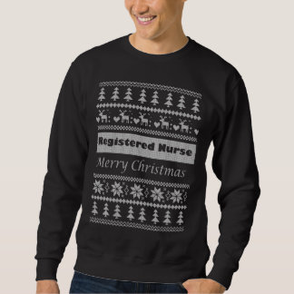 Sweatshirt Infirmière inscrite Ulgy Christmas
