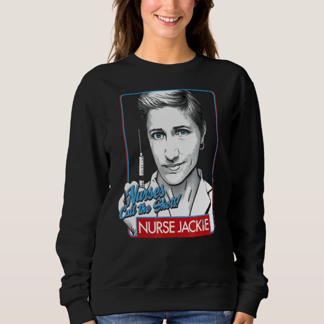 Sweatshirt Infirmière Jackie Les Infirmières Appelent Les Cha (Devant)