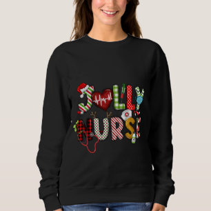 Sweatshirt Infirmière Joly Xmas