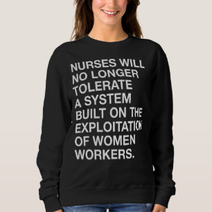 Sweatshirt Infirmière Million Mars 2022 Forte Infirmière