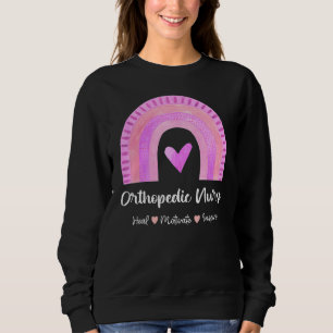 Sweatshirt Infirmière orthopédique Guérir Motiver Inspirer Bo