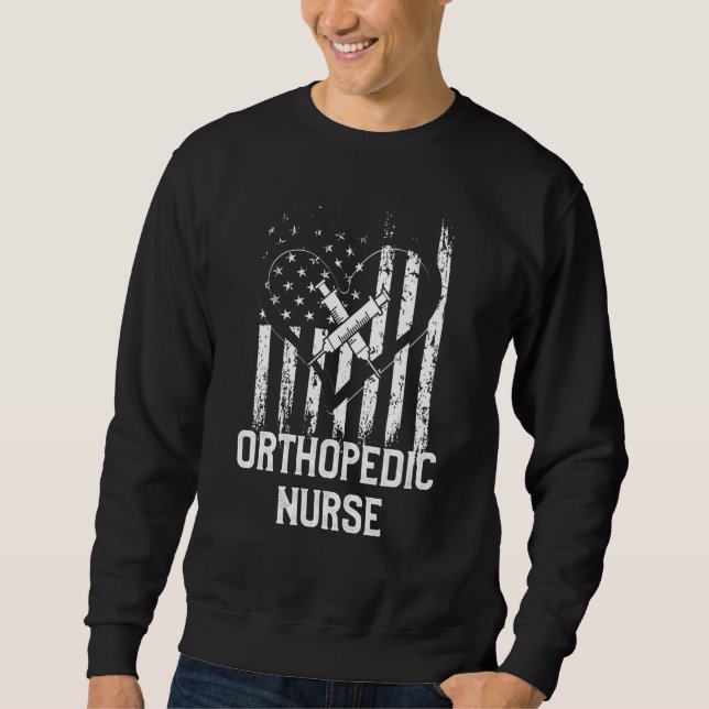 Sweatshirt Infirmière orthopédique ou infirmière (Devant)