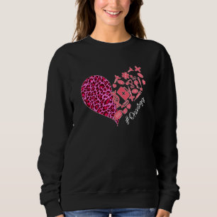 Sweatshirt Infirmière Outil de sauvetage Coeurs de coeur en s