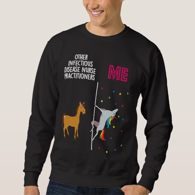 Sweatshirt Infirmière praticienne en maladies infectieuses Li (Devant)