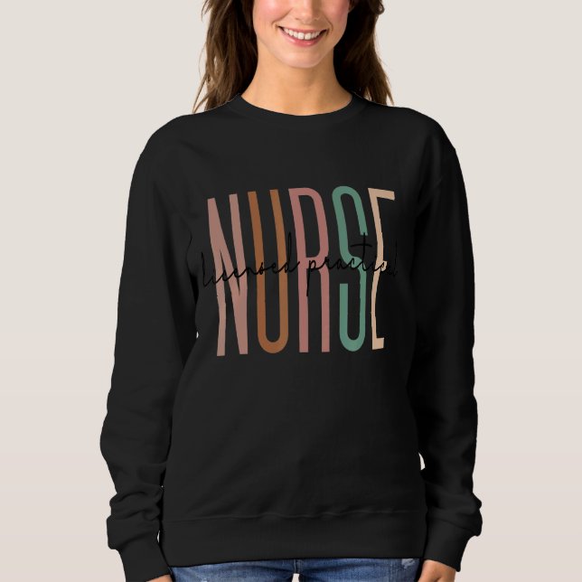 Sweatshirt Infirmière Pratique Agréée Gr (Devant)