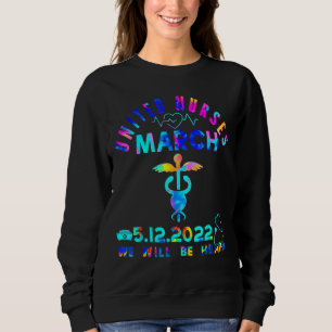Sweatshirt Infirmières et infirmiers unis mars million Infirm