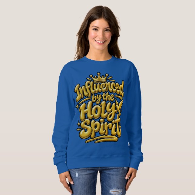 Sweatshirt Influencé par le Saint-Esprit (Devant entier)