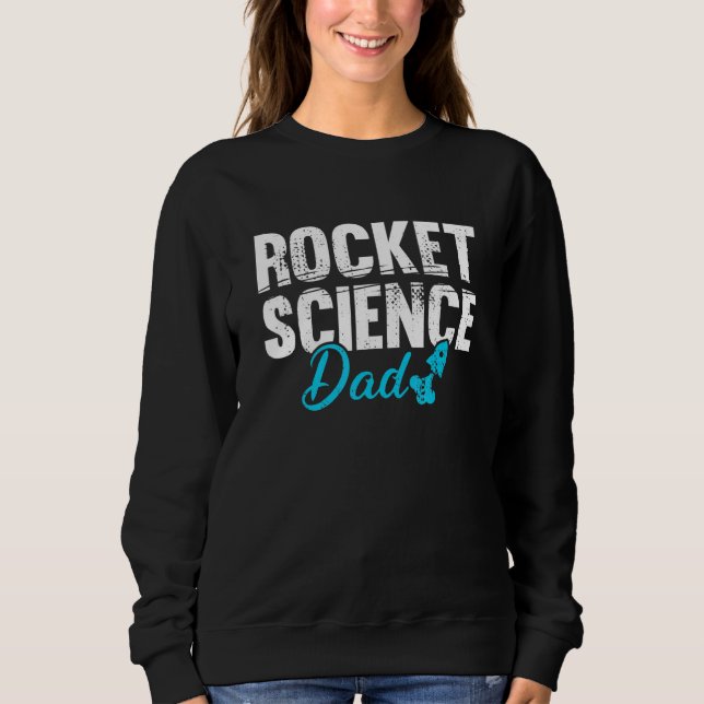 Sweatshirt Ingénierie spatiale masculine Sciences des fusées  (Devant)