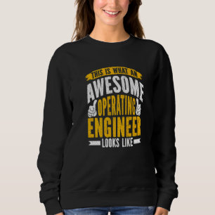 Sweatshirt Ingénieur d'exploitation Ingénieur d'exploitation