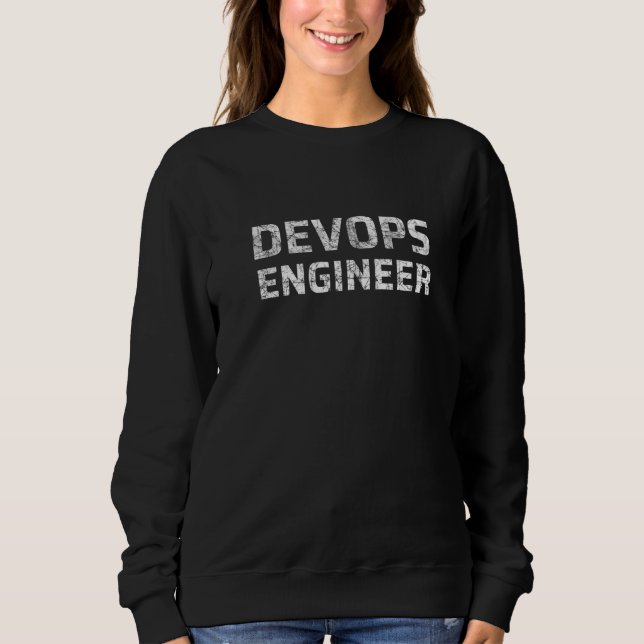 Sweatshirt Ingénieur du développement (Devant)