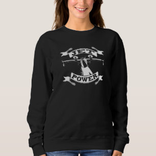 Sweatshirt Ingénieur technicien de jet mécanicien d'aéronef
