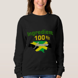 Sweatshirt Ingrédient 100 jamaïcain