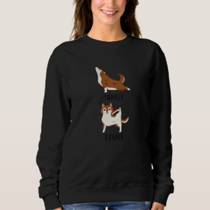 Sweatshirt Inhaler Exhaler Husky Sibérien Huskies Cuivrés Ch