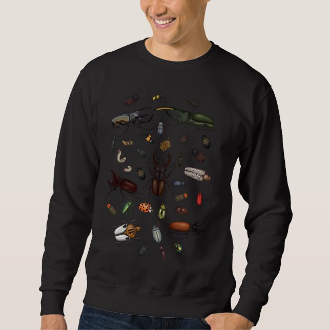 Sweatshirt Insect  Bug Catcher Bug Catching Future Entomologi (Devant)