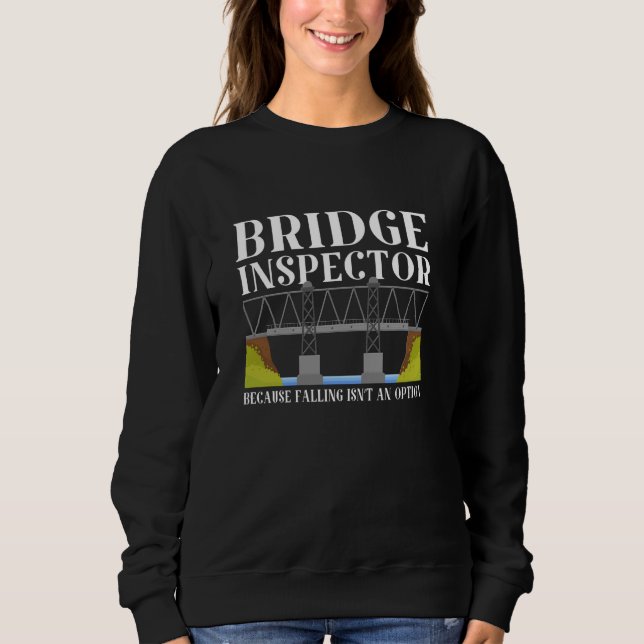 Sweatshirt Inspecteur de pont Inspection de pont (Devant)