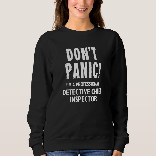 Sweatshirt Inspecteur en chef (Devant)