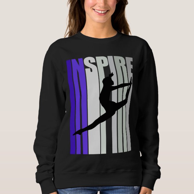 Sweatshirt Inspirational Motivational Dance Instructor Teache (Devant)