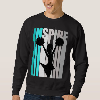 Sweatshirt Inspire Cheerleading Fille Entraîneur de Cheerlead