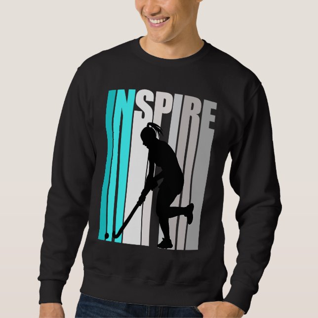 Sweatshirt Inspire Hockey Girl Season Instructor Field Hockey (Devant)