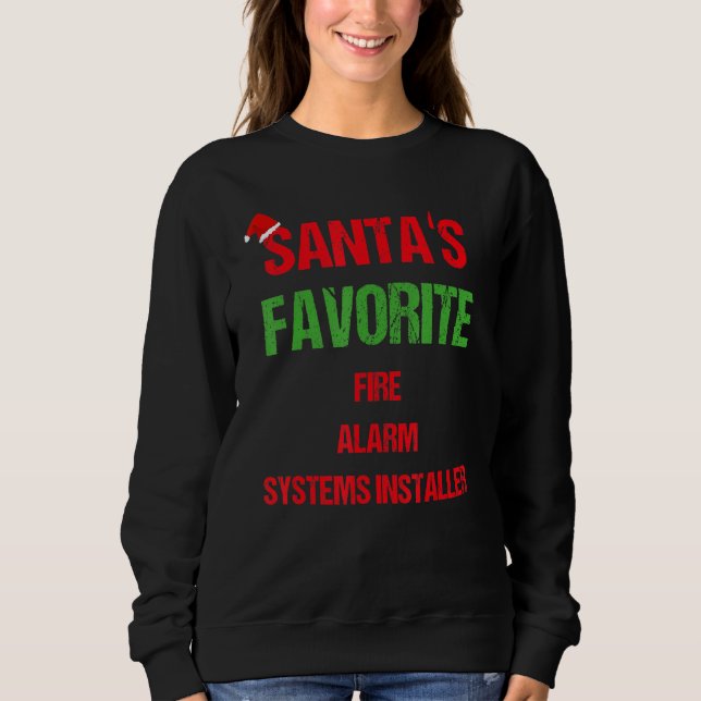 Sweatshirt Installation de systèmes d'alarme incendie Fundy P (Devant)