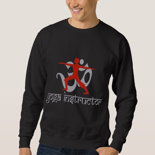 Sweatshirt Instructeur de yoga (Devant)