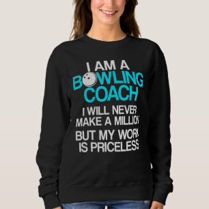 Sweatshirt Instructeur d'équipe de Bowling Coach 8