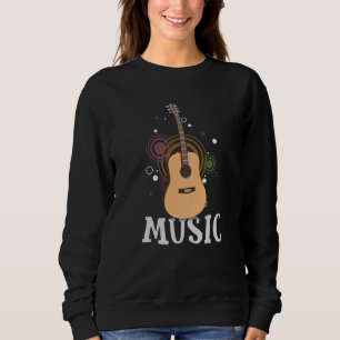 Sweatshirt Instrument de musicien guitariste