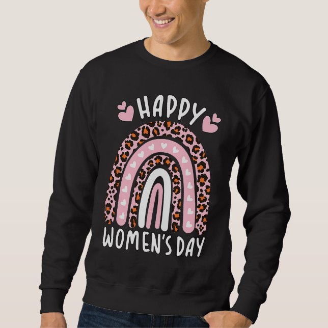 Sweatshirt International Women's Day 2023 Women's Day Leopard (Devant)