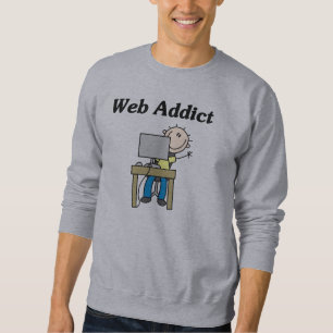 Sweatshirt Intoxiqué de Web