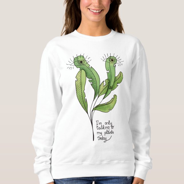 Sweatshirt Introduire le Plante Lover Funny Gardener (Devant)