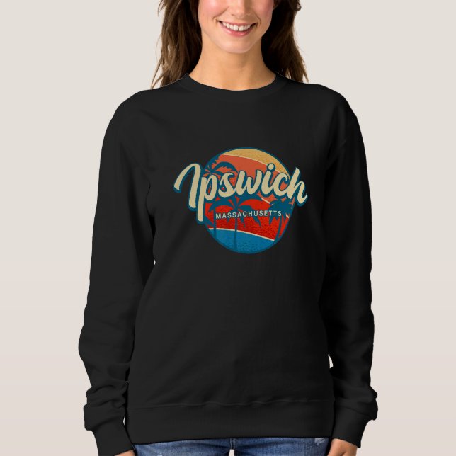 Sweatshirt Ipswich Massachusetts Été Ma Tropical Villes Améri (Devant)