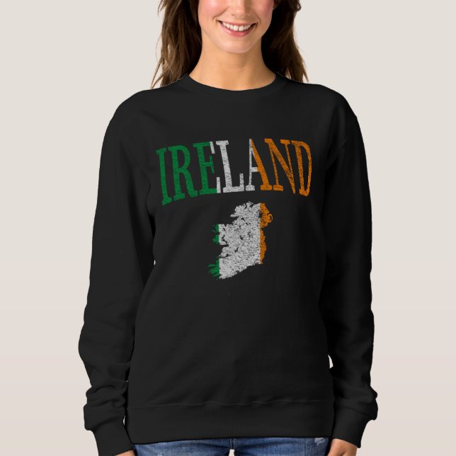 Sweatshirt Ireland Flag (Devant)
