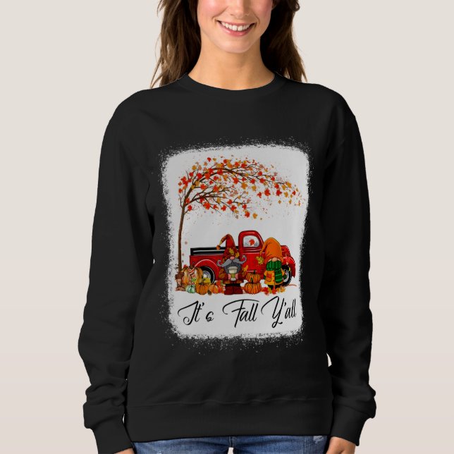 Sweatshirt Irish Gnome Green Shamrocks Gnomes St. Patricks Da (Devant)