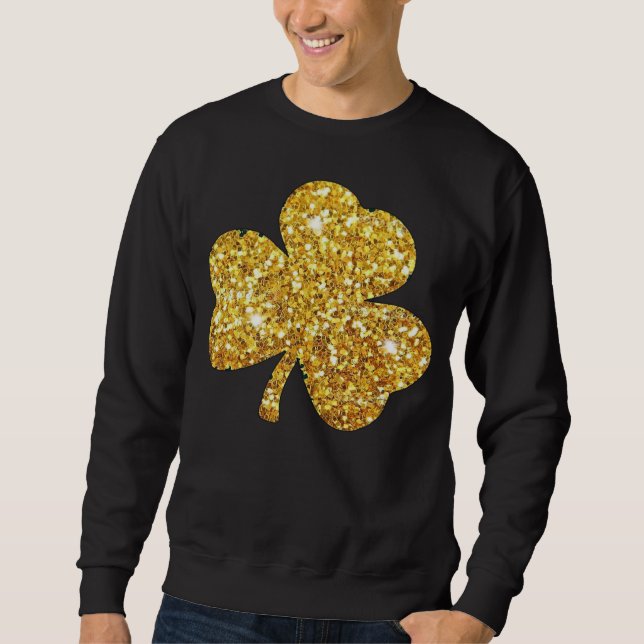 Sweatshirt Irish Shamrock  Green C St Patrick s Day (Devant)