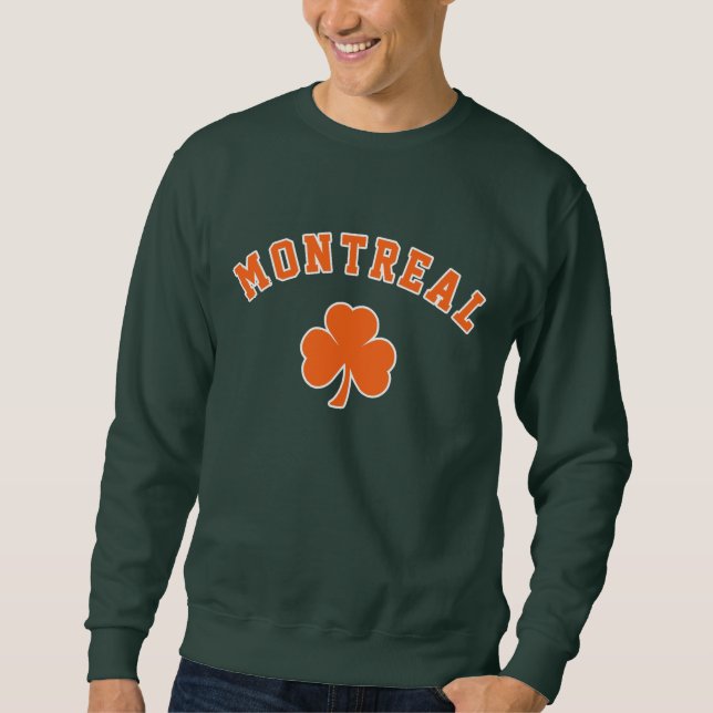 Sweatshirt Irlandais de Montréal (Devant)