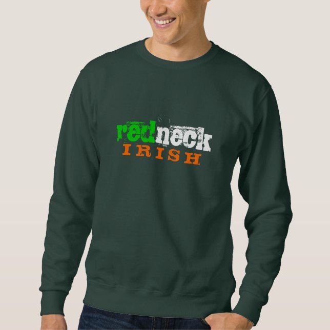Sweatshirt IRLANDAIS de plouc (Devant)
