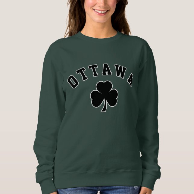 Sweatshirt Irlandais d'Ottawa (Devant)