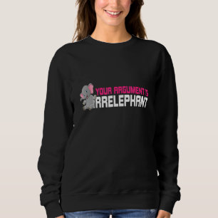 Sweatshirt Irlibérant I Eléphant Animaux Enfants