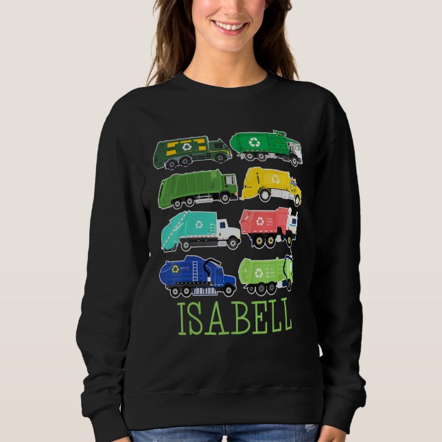 Sweatshirt Isabell Trash Truck For Kids Collector Ecologist G (Devant)